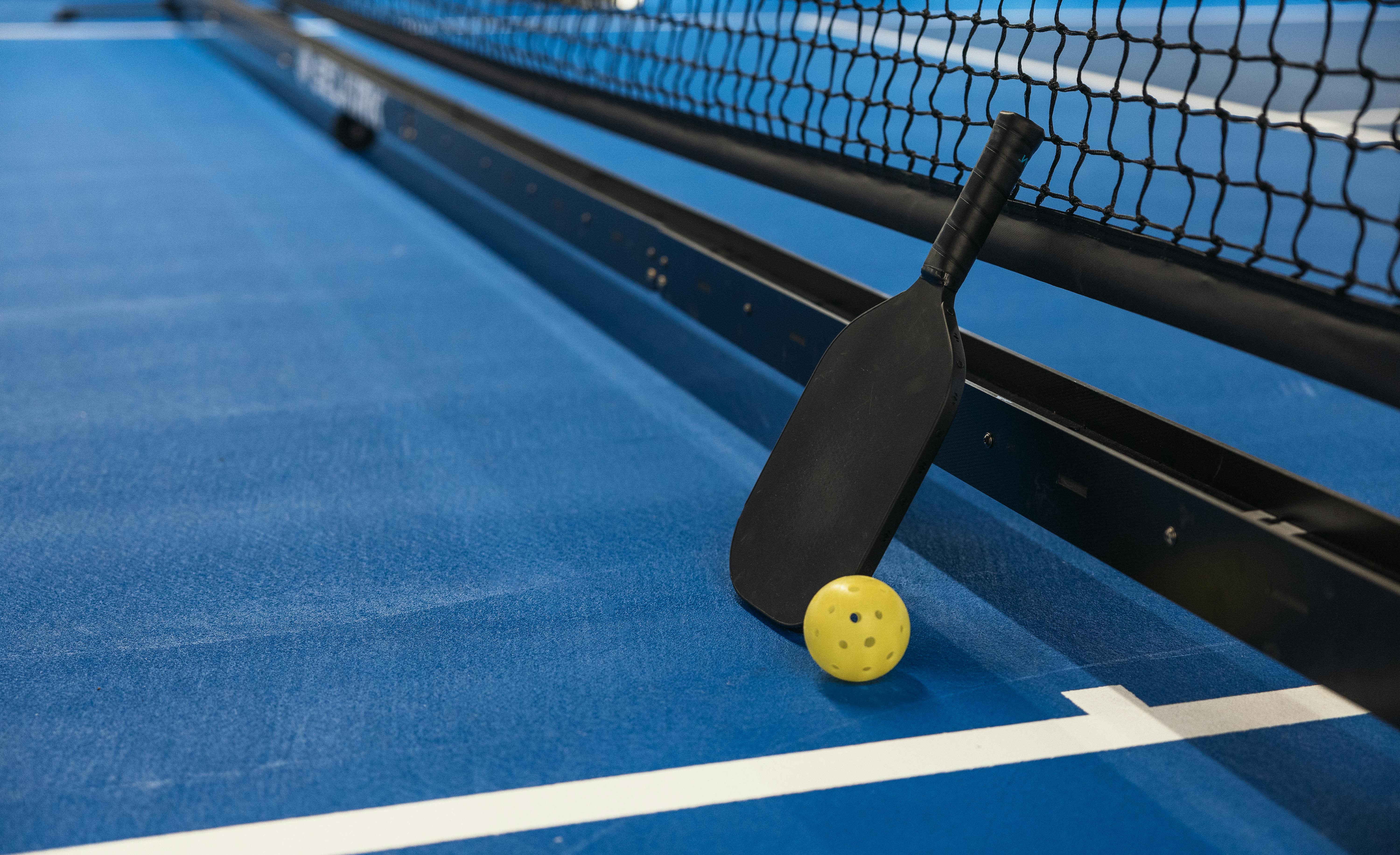 Indoor sports court setup